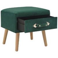 Bedside Cabinet Green 40x35x40 cm Velvet