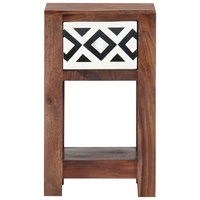 Bedside Cabinet 30x30x50 cm Solid Acacia Wood