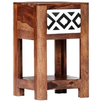 Bedside Cabinet 30x30x50 cm Solid Acacia Wood