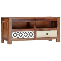 TV Cabinet 90x30x40 cm Solid Acacia Wood