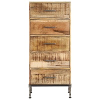 Chest of Drawers 45x35x106 cm Solid Mango Wood