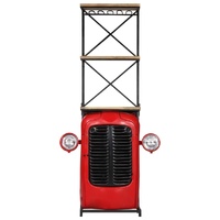 Tractor Wine Cabinet 49x31x172 cm Solid Wood Mango