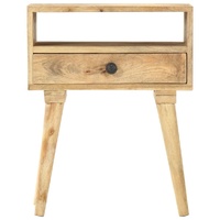 Bedside Cabinet 40x35x50 cm Solid Mango Wood