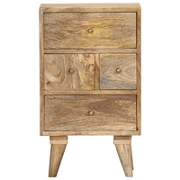 Bedside Cabinet 36x30x60 cm Solid Mango Wood