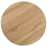 Bistro Table Light Brown 80 cm MDF