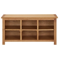 Shoe Rack 90x37x45 cm Solid Oak Wood