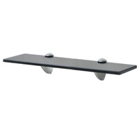 Floating Shelves 2 pcs Glass 40x10 cm 8 mm