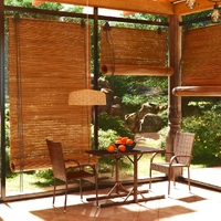 3 Piece Garden Dining Set Brown