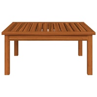 Garden Lounge Table 63x63x30 cm Solid Acacia Wood