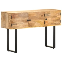 Sideboard 116x35x75 cm Solid Mango Wood