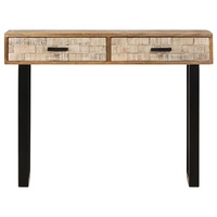 Console Table 100x30x75 cm Solid Mango Wood