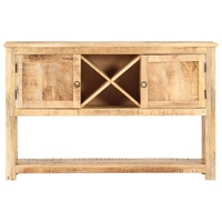 Sideboard 120x30x76 cm Rough Mango Wood