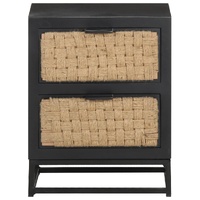 Bedside Cabinet 40x30x50 cm Solid Mango Wood