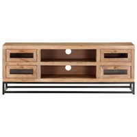 TV Cabinet 110x30x40 cm Solid Acacia Wood
