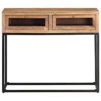 Console Table 90x35x76 cm Solid Acacia Wood