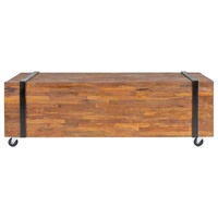 Coffee Table 110x45x38 cm Solid Teak Wood