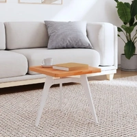 Table Top 40x40x2.5 cm Square Solid Wood Beech