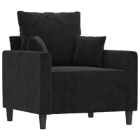Sofa Chair Black 60 cm Velvet