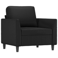 Sofa Chair Black 60 cm Faux Leather
