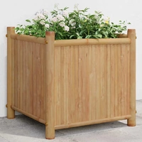 Planter 40x40x40 cm Bamboo