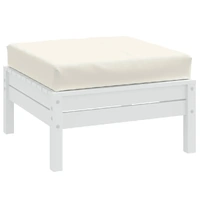 Pallet Cushion Melange Cream 60x60x9.5 cm Fabric