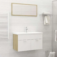 White and Sonoma Oak