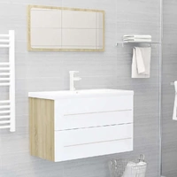 White and Sonoma Oak