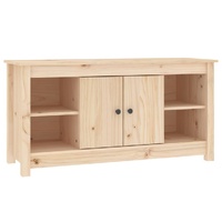TV Cabinet 103x36.5x52 cm Solid Wood Pine