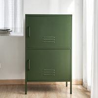 Artiss Buffet Sideboard Metal Cabinet - DOUBLE Green