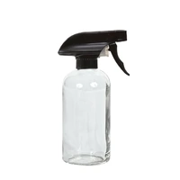 6x 500ml clear glass spray bottles trigger