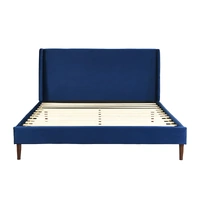  Velvet Bed Frame Queen Size Mattress
