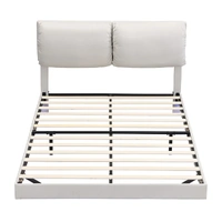 levede double floating bed frame