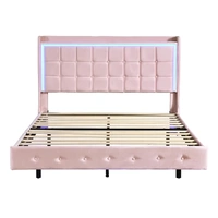 levede double floating bed frame