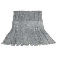  3x3m large oversized blanket grey star