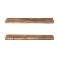  2pcs floating shelves wall mounted large
