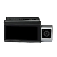  4k car dash camera front and rear wifi gps 3 lens