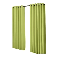 2x blockout curtains panels 3 layers