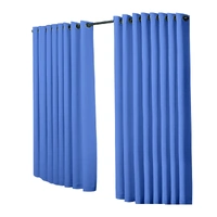2x blockout curtains panels 3 layers blue cd1003-300x230-gy