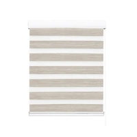  blackout zebra roller blind curtains 60x210 beige