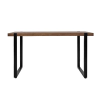  dining table industrial wooden