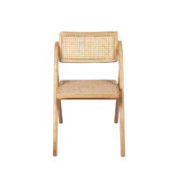 2X Dining Chairs Foldable Accent Clear