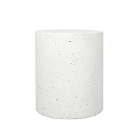  side table terrazzo round end