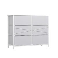 6 Chest of Drawers Storage Cabinet