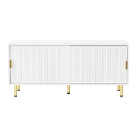 levede 120cm tv cabinet entertainment unit