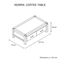 Nowra Coffee Table Oak