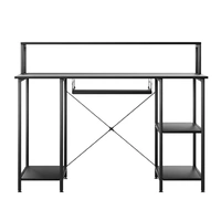 Levede Office Gaming Computer Desk Black