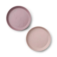 Kiddish Raffi Plate 2 Pack-Power Pink