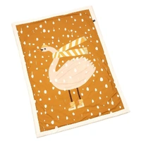  Adult Blanket XL 140cm x 200cm Snowflake Sheela | Ecru