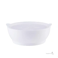  Kids Spill-Proof Anti-Slip Bowl Stage 3 12oz | Single Pack with Lid White