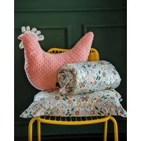  Danas Hen Pillow SECRET GARDEN | Papaya